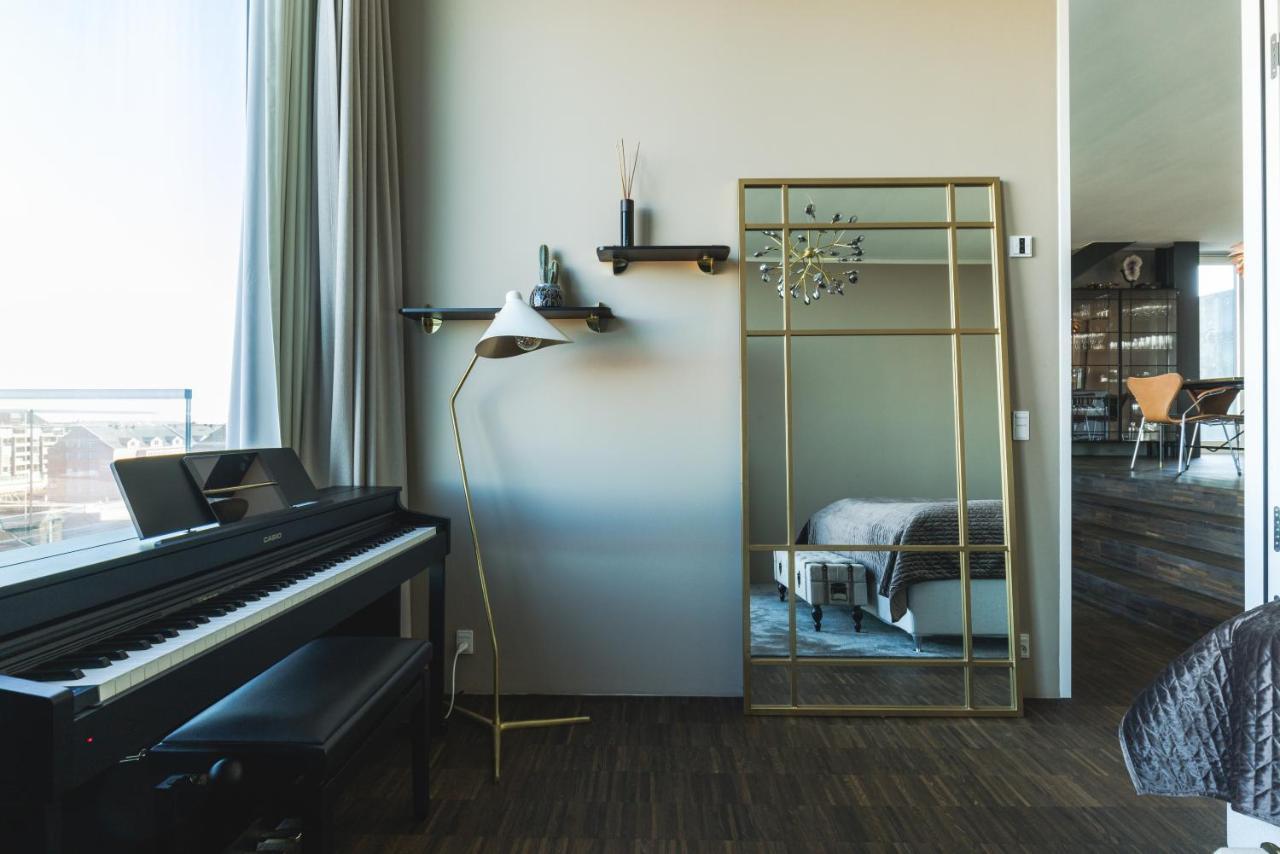 Luxury Harbourfront Penthouse With Private Rooftop Copenhagen Luaran gambar