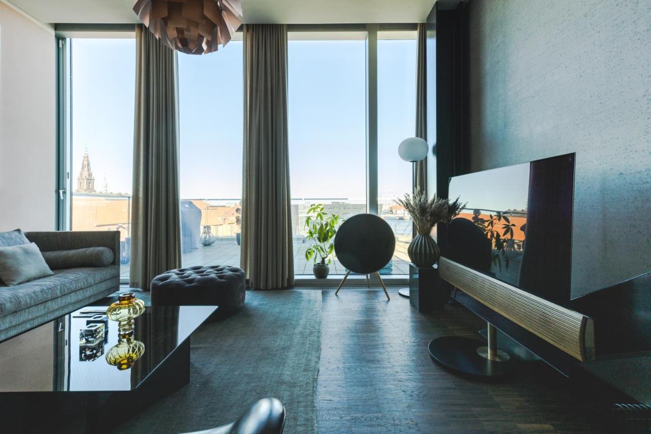 Luxury Harbourfront Penthouse With Private Rooftop Copenhagen Luaran gambar